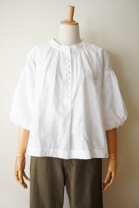 A PIECE OF LIBRARY】スタンダードリネンモナミブラウス - store room