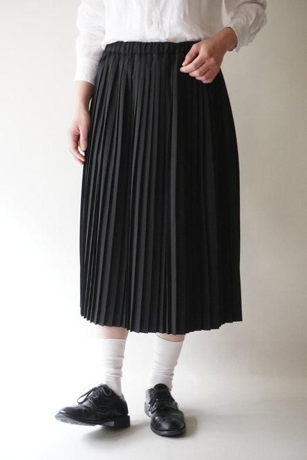 Charpentier de Vaisseau 黒 プリーツスカート Charpentier de Vaisseau】Bennie - store room online shop｜ストアルーム