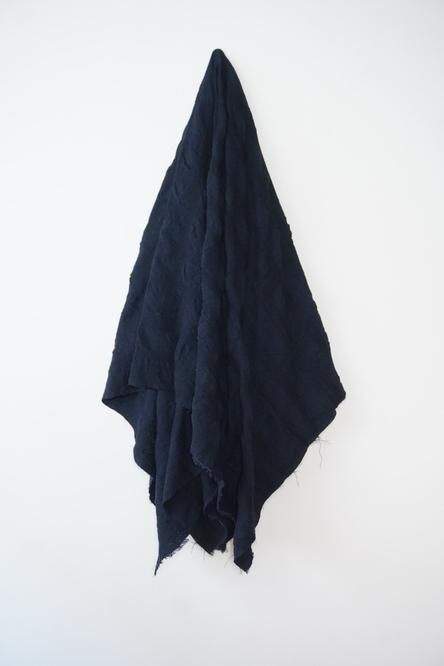 Honnete】Wide Stole C/W Washed Shadow Check - store room