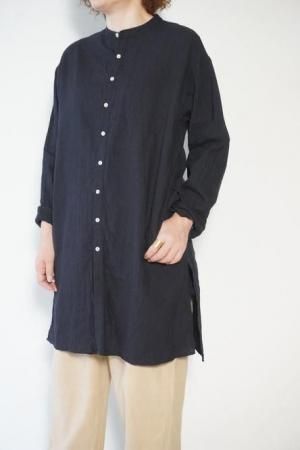【GUPTIHA】Hand Span Cotton Linen Tunic Shirts