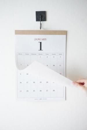 【MUCU】WALL CALENDER