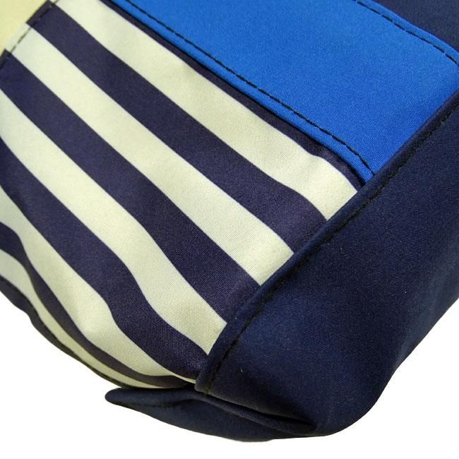 ＋RING トートバッグ（ZIP）BLU（ブルー）-Sr.114｜プラスリング