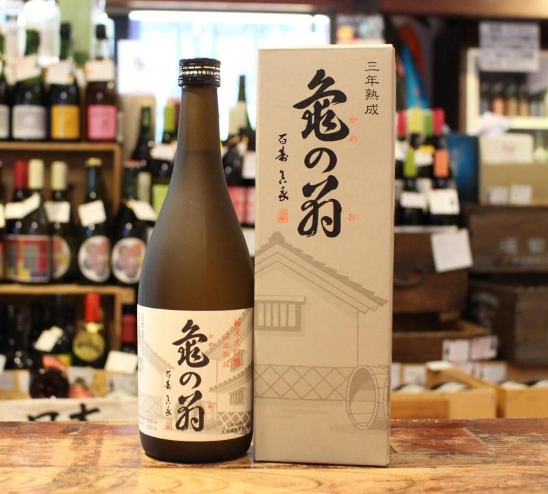 清泉 亀の翁 3年熟成 | 純米大吟醸 720ml - 新潟の地酒 弥彦の