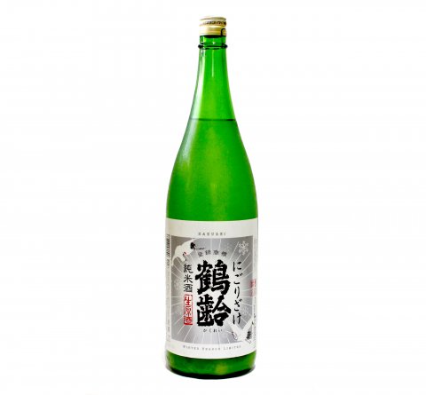 鶴齢　純米にごり酒　1800ml（2022年11月蔵出し）