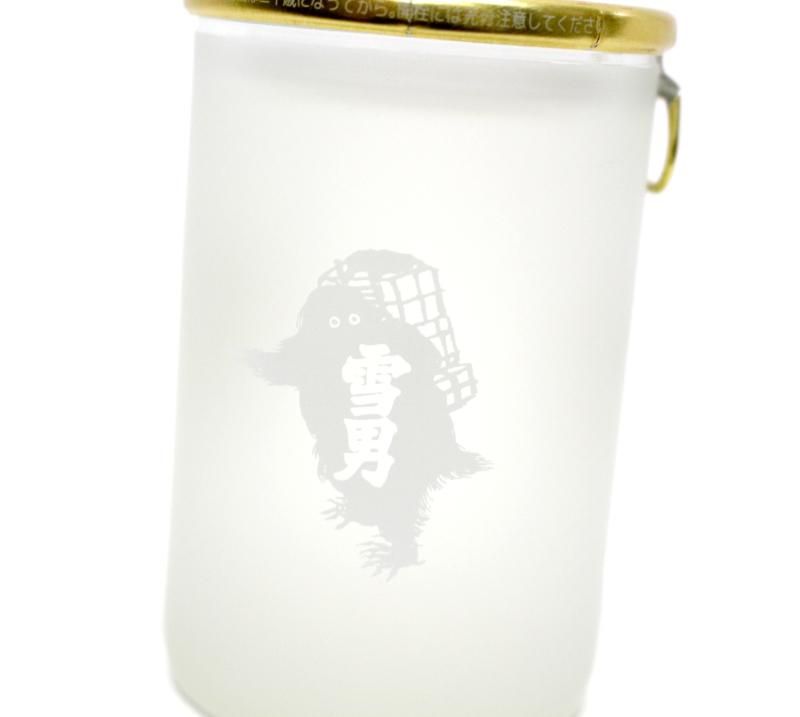 雪男 純米カップ酒 - 新潟の地酒 弥彦の酒屋 酒屋やよい