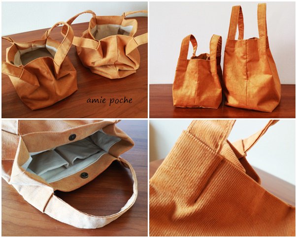サイドタックbag 2サイズ - pattern shop amie poche