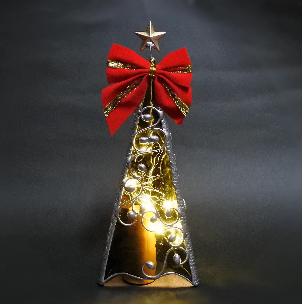 大人のクリスマスツリーランプ X'mas LEDライト ステンドグラス 大人のクリスマスツリーランプ X'mas LEDライト ステンドグラス