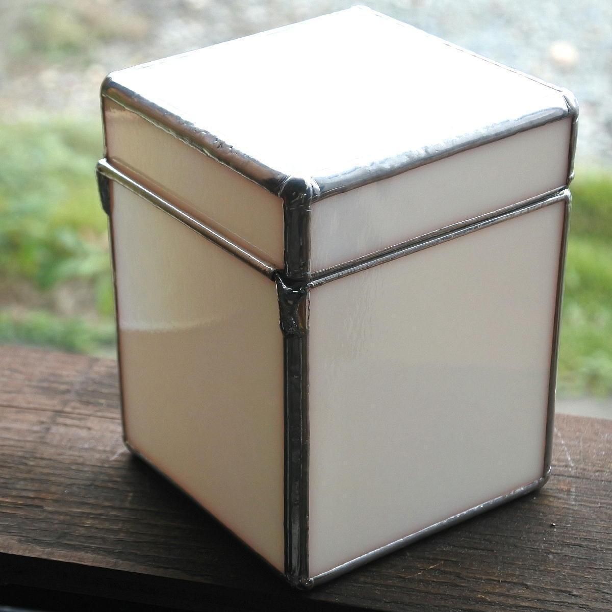 祈りの天使メモリアルボックス ステンドグラス ケース 3寸 4寸 犬 猫