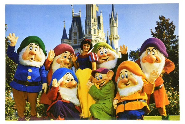 Walt Disney World・VINTAGE POST CARD/ウォルトディズニーワールド