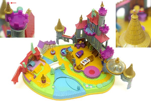 タイニーコレクション Disney ディズニー Beauty and the Beast Magical Castle 美女と野獣 ベルが動くお城  【ダメージ有り】 - KNot a TOY/ノットアトイ