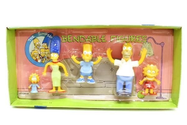 the SIMPSONS/シンプソンズ・JESCO/ジェスコ・Bendable Figures ...