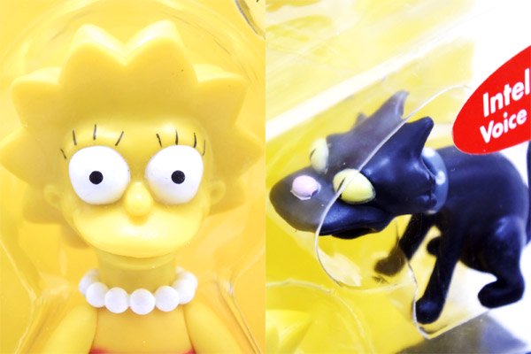 the SIMPSONS/シンプソンズ・Playmates/プレイメイツ・Figure/フィギュア・SERIES#1「LISA SIMPSON/リサ・ シンプソン&SnowballII/スノーボール2」 - KNot a TOY/ノットアトイ