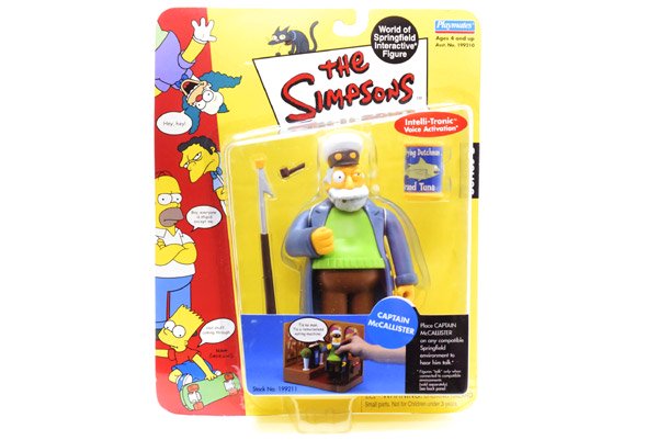 the SIMPSONS/シンプソンズ・Playmates/プレイメイツ・Figure/フィギュア・SERIES #5「CAPTAIN  McCALLISTER/キャプテン・ホラティオ・マクカリスター」 - KNot a TOY/ノットアトイ