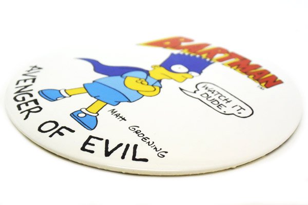 the SIMPSONS//シンプソンズ・Vintage Button Badge/ビンテージ缶