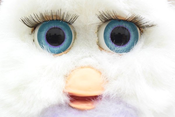 濃いピンク系統 ファービー2 モカベリー オリーブ目 英語版 furby