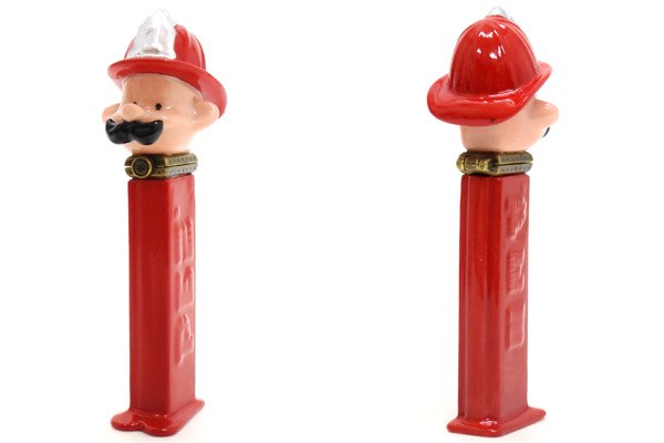 PEZ/ペッツ・PHB Collection/ポーセリンヒンジボックスコレクション 「Fireman/ファイヤーマン」 - KNot a  TOY/ノットアトイ