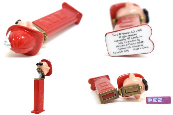 PEZ/ペッツ・PHB Collection/ポーセリンヒンジボックスコレクション 「Fireman/ファイヤーマン」 - KNot a  TOY/ノットアトイ