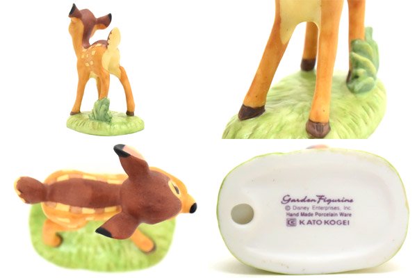 Disney/ディズニー・加藤工芸・ポーセリン磁器フィギュア 「Bambi/バンビ」 - KNot a TOY/ノットアトイ