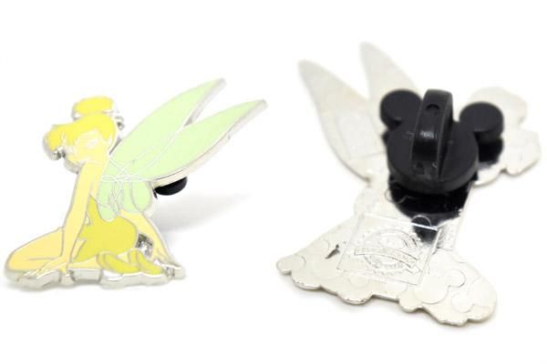 ディズニー　ピンバッジ　ピンバッチ　ピーターパン　ティンカーベル ディズニー ピンバッジ ピーターパン ティンカーベル 3個セット