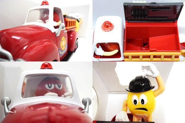 M&M'S/エム&エムズ　消防車　ディスペンサー　限定品　新品未開封　激レア