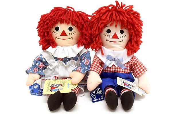 Raggedy Ann & Andy ラガディアン&アンディ ドール・人形・ぬいぐるみ ...