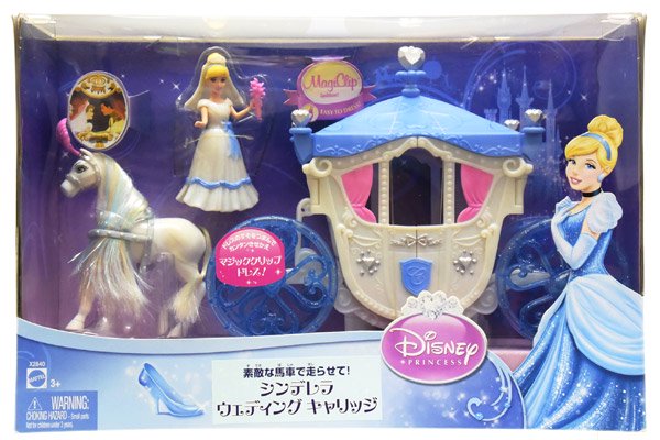 TDR/東京ディズニーリゾート・MATTEL・Disney PRINCESS/ディズニープリンセス 「Cinderella/シンデレラ・ウエディング  キャリッジ」 - KNot a TOY/ノットアトイ