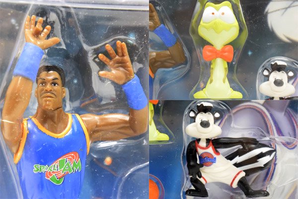 LOONEY TUNES/ルーニーテューンズ・SPACE JAM/スペースジャム・フィギュア 「Patrick Ewing×PEPE LE  PEW/パトリックユーウィング×ペペ ル ピュー他」 - KNot a TOY/ノットアトイ