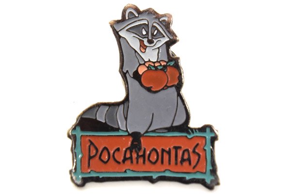 Disney/ディズニー・SHOWANOTE・PinBadge/ピンバッチ 「POCAHONTAS/ポカホンタス・MEEKO/ミーコ」 - KNot  a TOY/ノットアトイ