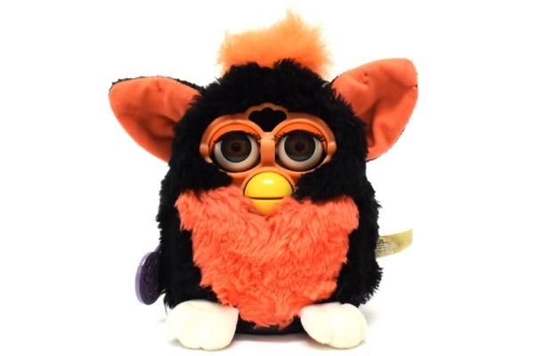 Furby/ファービー・ブラック×ネオンオレンジ×オレンジ・英語ver