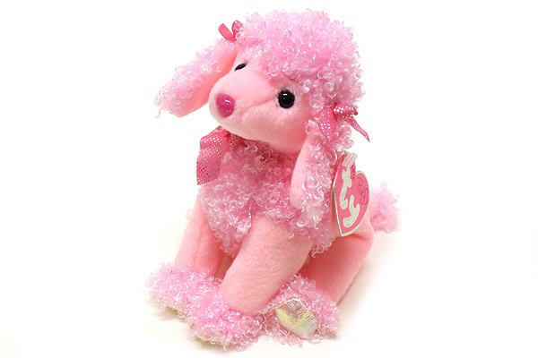 TY Beanie Baby ビーニーベイビー ぬいぐるみ プードル ピンク Pinky