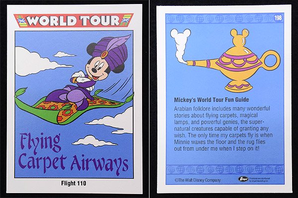 Disney COLLECTOR CARDS ディズニーコレクターカード トレーディングカード 1991年 1パック15枚セット - KNot a  TOY/ノットアトイ