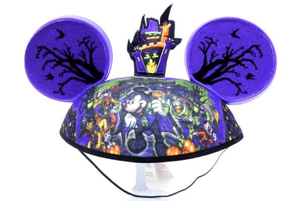 US.Disney PARKS/ディズニーパークス・Halloween/ハロウィン限定・Ear Hat/Fun Cap/イヤーハット/ファンキャップ  (ONE SIZE/ワンサイズ(アダルトサイズ)) - KNot a TOY/ノットアトイ