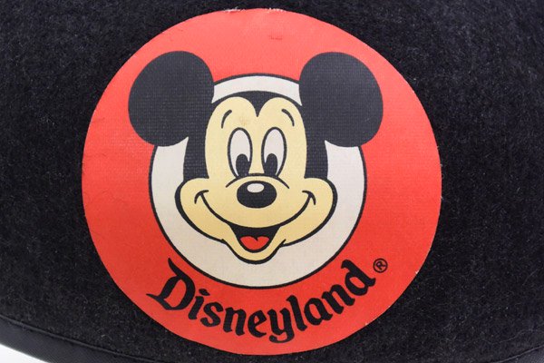 Vintage/ビンテージ・US.Disneyland/ディズニーランド・Micky Mouse/ミッキーマウス・Ear Hat/Fun  Cap/イヤーハット/ファンキャップ・黒・ADULT SIZE - KNot a TOY/ノットアトイ