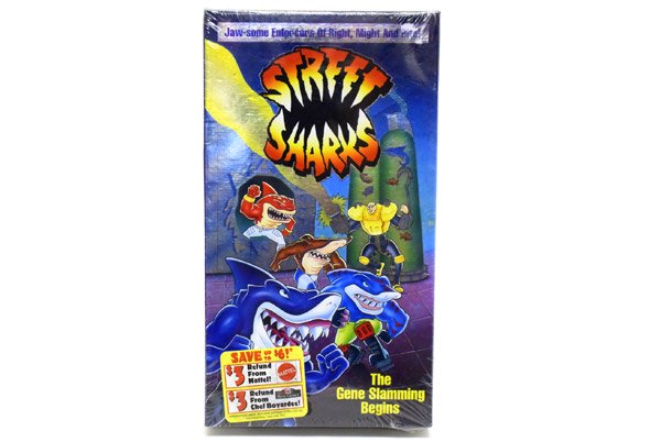 STREET SHARKS/ストリートシャークス・VHS/ビデオテープ 「The Gene