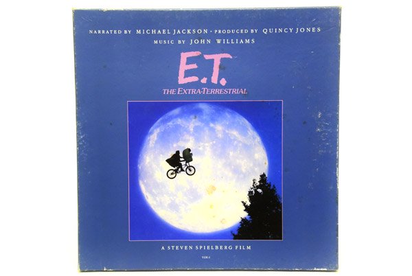 E.T.×MICHEL JACKSON/イーティー×マイケルジャクソン・ストーリーブック・日本版・ＬＰレコード - KNot a TOY/ノットアトイ