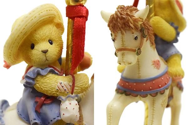 Cherished Teddies チェリッシュドテディ Bear&Merry go round ベア