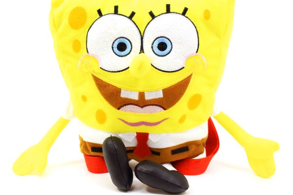 Nickelodeon/ニコロデオン「SpongeBob SquarePants・Back-Pack/スポンジボブ・スクエアパンツ・ ぬいぐるみリュックサック/バックパック/バッグ」 - KNot a TOY/ノットアトイ