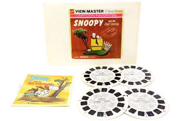 View Master 3d ビューマスター3d 専用リール Snoopy And The Red Baron スヌーピー アンド ザ レッドバロン 難有 おもちゃ屋 Knot A Toy ノットアトイ Online Shop In 高円寺