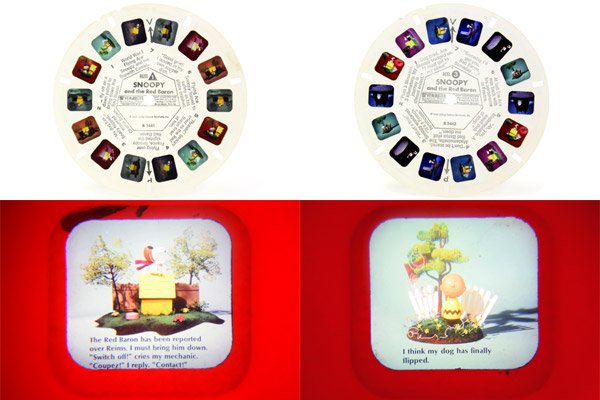 View-Master 3D/ビューマスター3D 専用リール 「SNOOPY and the Red