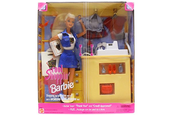 Cool. Shoppin' Barbie クールショッピングバービー 1997年 ［動く