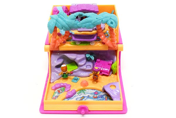 Polly Pocket ポーリーポケット Glitter Island enchanted story book 