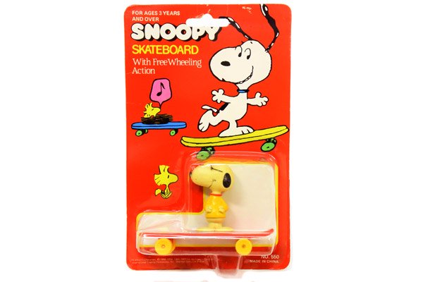 Snoopy スヌーピー Skateboard With Free Wheeling Action スケートボード Snoopy Joe Cool スヌーピー ジョークール おもちゃ屋 Knot A Toy ノットアトイ Online Shop In 高円寺