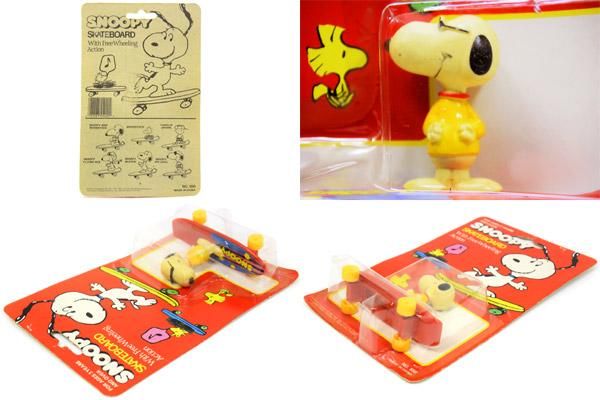 SNOOPY/スヌーピー・SKATEBOARD With Free Wheeling Action