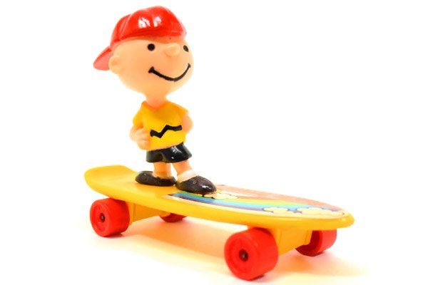 SNOOPY/スヌーピー・SKATEBOARD With Free Wheeling Action/スケート