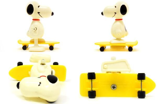 SNOOPY/スヌーピー・AVIVA/アビバ・ゼンマイ式フィギュア・SKATEBOARD/スケートボード(スケボー) A - KNot a TOY /ノットアトイ