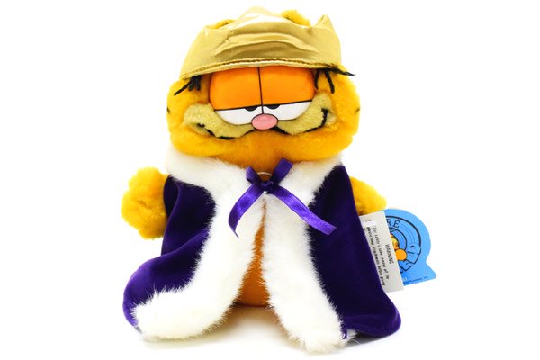 Garfield/ガーフィールド・DAKIN/デーキン・Plush/ぬいぐるみ 「OLD KING COLE/オールドキングコール」 紙タグ付 -  KNot a TOY/ノットアトイ