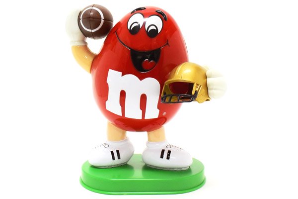 M&M'S/エム&エムズ 「Sport Dispenser (American football)・Red