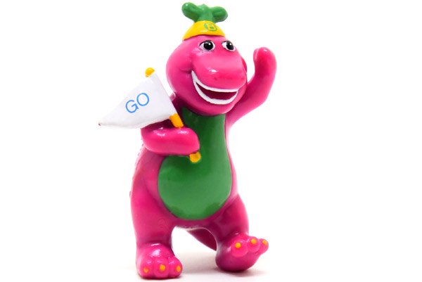 ビンテージ 90s Barney バーニー ぬいぐるみ 人形 フィギュア