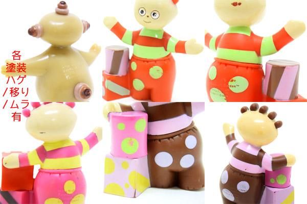 In The Night Garden/イン・ザ・ナイトガーデン・PVCフィギュア 「6 Character Gift  Pack/6キャラクターギフトパック」 ダメージ多 - KNot a TOY/ノットアトイ