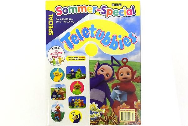 Teletubbies Magazine テレタビーズマガジン 雑誌 ドイツ語 ステッカー ポスター付き おもちゃ屋 Knot A Toy ノットアトイ Online Shop In 高円寺